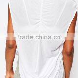 Ribba Loose Crop Top Women Round Neck Loose Top thumbnail-3