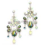 Leaf Shape k5 Crystal Sew on Stones With Silver Plated/foiled Flat Back thumbnail-6