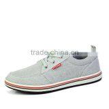 Wholesale Man's Cheap Canvas Shoes Sample for Male, Fashion White Canvas Shoes Wholesale High Quality thumbnail-1