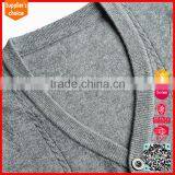 New Fashion Mens Cashmere Open Cardigan v Neck Cashmere Cardigan Sale thumbnail-5