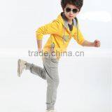 Fashion Wholesale Sports Zip-up Child Boy Clothes Set thumbnail-3