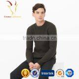 Men Handmade Crew Neck Tight Pullover Sweater thumbnail-1