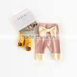 0-3 Years Wholesale 2017 New Autumn Cotton Bow Baby Pants (pick Size Color) thumbnail-6