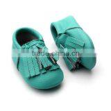 Top Selling Leather Baby Shoes Soft Sole Moccasin Designer Kids Shoes thumbnail-3