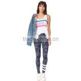 Camo Print Women's Work Out Clothing Camel Toe Butt Lift 2017 Yoga Pants thumbnail-4