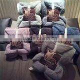 Top Selling Products Cross Crochet New Premium Gold Dots Fleece Blanket thumbnail-6