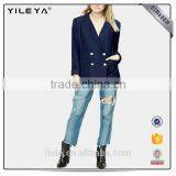 New Design Jackets Suit With Button Slim Blazer Women 2017 thumbnail-2