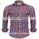 2016 New Wholesale 2ply 100% Cotton Custom Mens Casual Dress Shirts thumbnail-6