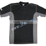 Men Heat Stransfer Logo Print Rash Guard thumbnail-1