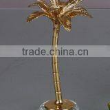 NEW Style High Quality Beautiful 24k Gold Plated Coconut Tree Model With Home Office Decor & Gift thumbnail-1