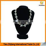 Fashion Jewelry Pink Blue Diamond For Latest Design Beads Necklace thumbnail-2