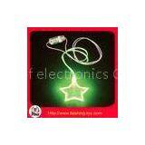 Plastic 3 x LR41 Battery LED Flashing Necklaces for Holiday, Party and Christmas