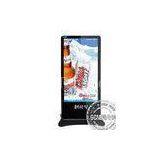 Metal Case Kiosk Digital Signage With Built-in Clock and Calendar