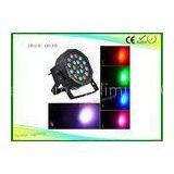 Indoor Led Par Light 18 X 1w/3w Flat Par Plastic House Low Cost Usd11.9/Pc 10pcs/Lot