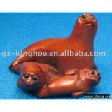 Japanese Boxwood Netsuke thumbnail-1