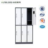 Polular Design High Quality Useful Six-door Metal Locker Used in Gym School Factory