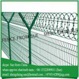 High Security Y Shape Post 3D Wire Mesh Fencing