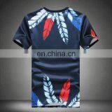 Online Shopping India Men's White Cotton Custom Printing O Neck Short Sleeve Slim Fit Men's t Shirts thumbnail-4