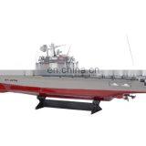 Remote Control Boats Hengtai Upgraded 1:275 Remote Control Model Aircraft Carrier High Speed RC Boat thumbnail-4