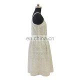Sweet Girls Summer Style White Lace Knee Length Spaghetti Strap Dress thumbnail-3