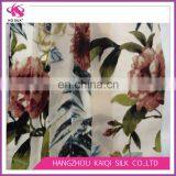 2017 Topselling Floral Printing Nylon Rayon Burnout Silky Velvet Fabric thumbnail-3
