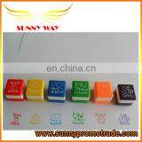 cute high quality rubber stamps sets