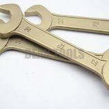 Aluminum Bronze Double Open End Wrench Sparkless Copper Alloy Forged Type High Quality thumbnail-4
