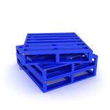 Warehouse Customized Euro Steel Pallet Blue Pallet Price thumbnail-2