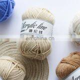 China High Quality Dyed 100% Acrylic Yarn for Knitting,wig thumbnail-5