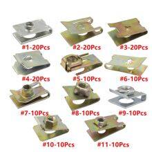 150pcs Metal Auto Body Rivet Fastener Push Clip Screw Kit Tool thumbnail-2