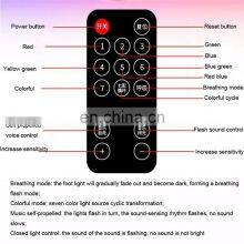 7Colors Car Ambient Foot Star Starry Light Interior Neon Atmosphere Light Music Voice Control USB LED RGB Auto Decorative Lamp thumbnail-4