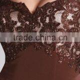 Beautiful Chiffon Mother of the Bride Dress With Long Sleeve Jacket and Lace High Quality Backless Mother of the Bride Dress thumbnail-5