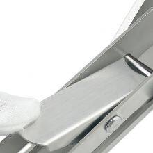 Heavy Duty Folding Table Metal Bracket Triangle Adjustable Mounting Folding Stainless Steel Shelf Bracket thumbnail-3