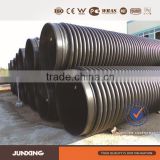 Large diameter polyethylene corrugated duct