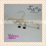 AT70 Cheap Wood Laminated Pants Hanger With Clip thumbnail-1