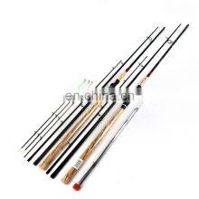 New High Carbon Fiber 4 Sections Carp Fishing Rod 3.6m/3.9m High Strength Nylon NPS Real Seat Carp Fishing Rod