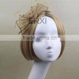 Wholesale Unique Style Bowknot Sinamay Fascinator With Feather Hair Accessories thumbnail-4