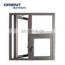 Powder Coated White/Grey Color Casement Window for Home thumbnail-5