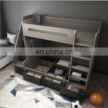 Functional Kids Bunk Bed Children Beds With Ladder and Ladder Ark thumbnail-2