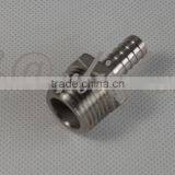 Stainless Steel Hose Barb - 1/2" MPT x 3/8"Barb, Homebrew, Pump Fitting