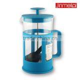 Plastic Coffee Pot, Colorful Coffee Plunger, Glass Coffee Plunger, French Coffee Press thumbnail-3