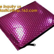Hot Metallic Colorful Bagease Packaging Zipper Bubble Bag For Cosmetic Packaging,k Bubble Bags Are Made of PET/CP thumbnail-1