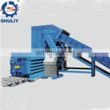 Automatic Baling Machine Hydraulic Baler Horizontal Baler Machine for Waste Tire Plastic Bottle Cardboard