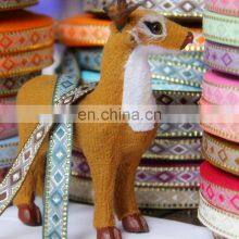 Spot Wholesale Width 1.2CM Jacquard Ribbon DIY Decorative Belt Ribbon Group Bag Edge Jacquard Lace With Diamond Pattern thumbnail-4