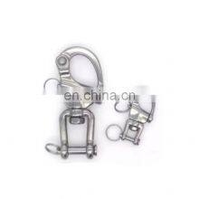 JRSGS Customized High Quality Stainless Steel Marine Grade Quick Release Diving Clips Swivel Snap Shackle Jaw Head for Sailboat thumbnail-5