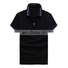 Custom Design Wholesale Black Color Man Polo Shirt thumbnail-1