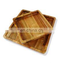 Bamboo Acacia Wood Double Dish Snack Bowl For Pistachios Peanuts Sunflower Seeds and Fruit Olives thumbnail-4