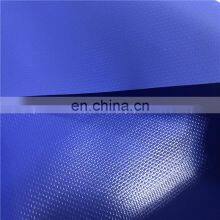 Fire Retardant Blue 100% Polyester Flame Retardant 18oz Matte Pvc Coated Wax Canvas Tarpaulin in Roll thumbnail-3