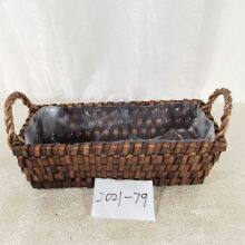 Rectangular flower basket, practical garden supplies willow basket
