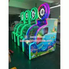 Guangdong Zhongshan Tai Le Play Children's Indoor Video Game Carnival Win Lottery Turning Turbine Lucky Draw Rocker Carp Wheel Classic Entertainment Machine thumbnail-5